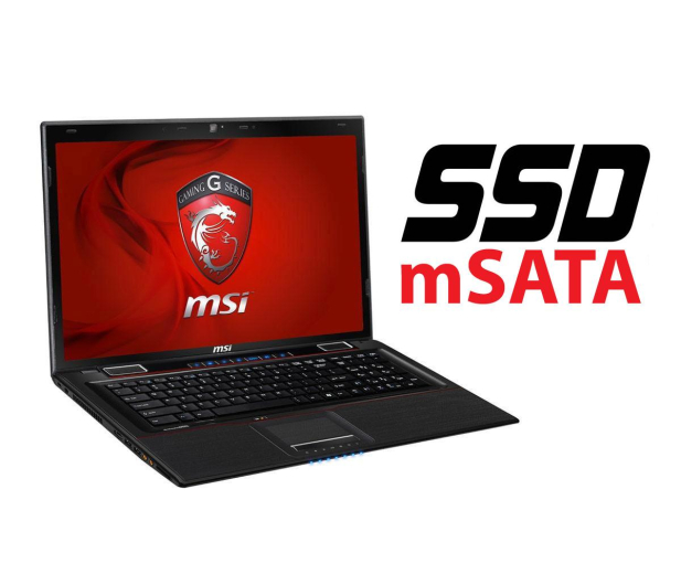 MSI GE70 0ND i5-3210M/8GB/128+750/7HP64X GTX660 mSATA - 121697 - zdjęcie